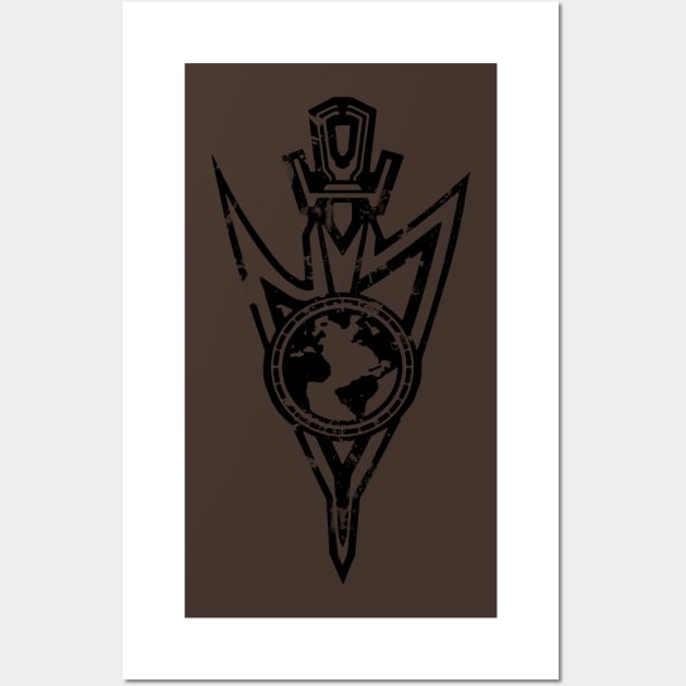 Terran Empire Dirty Wall Art by Darthatreus